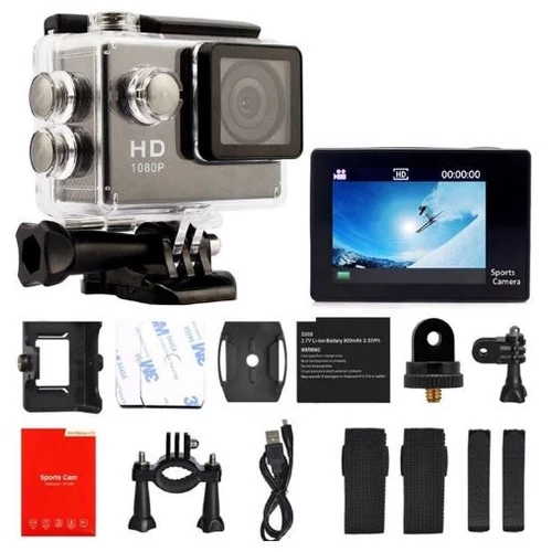 Akciókamera SPORTS Cam 1080 Full HD