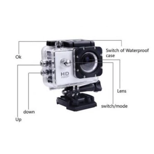 Akciókamera SPORTS Cam 1080 Full HD